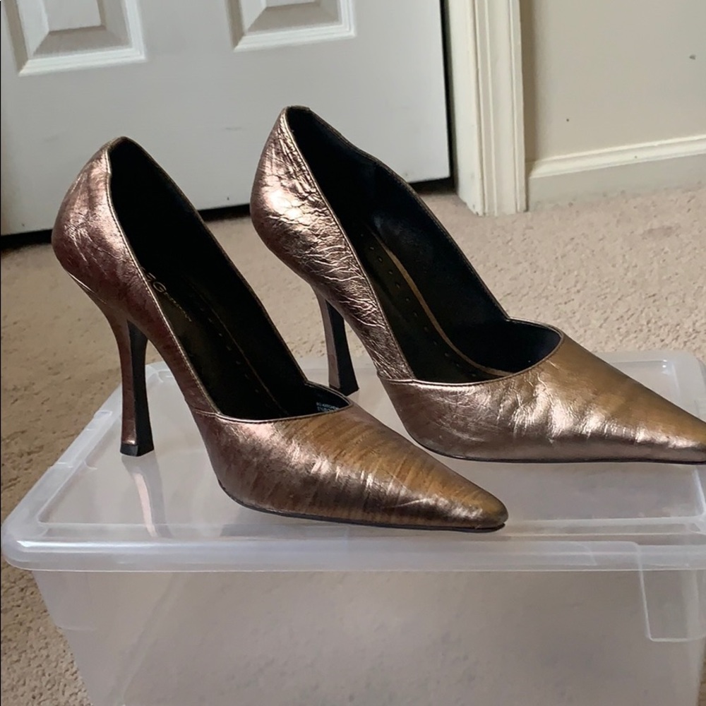 Rose colored pointy shoe shoes! SPRING UPDATE